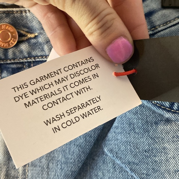 Bran new Black Tape high waisted medium Wash jean shorts with rolled cuff 😍😍😍 - Picture 6 of 8